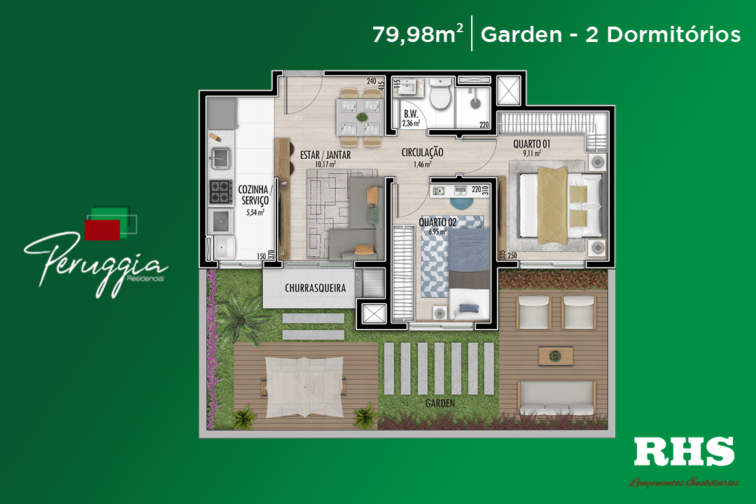 Planta 1 garden site