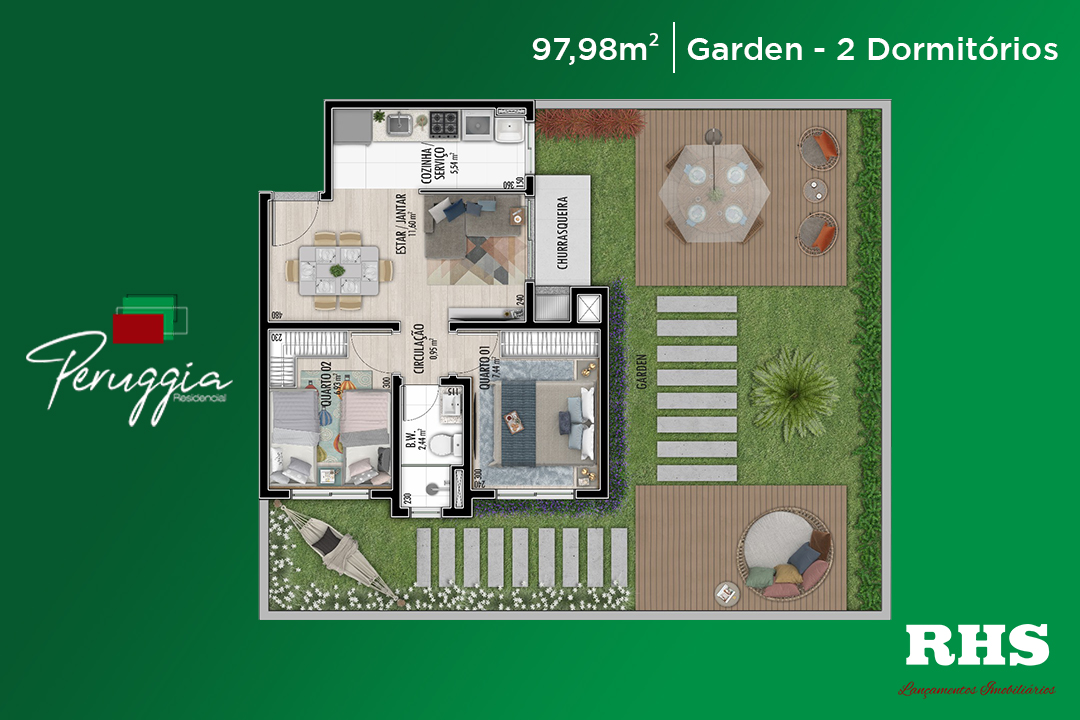 Planta 2 garden site